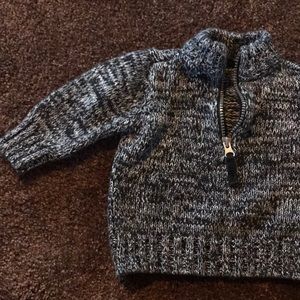 Black and White 100% Cotton Sweater